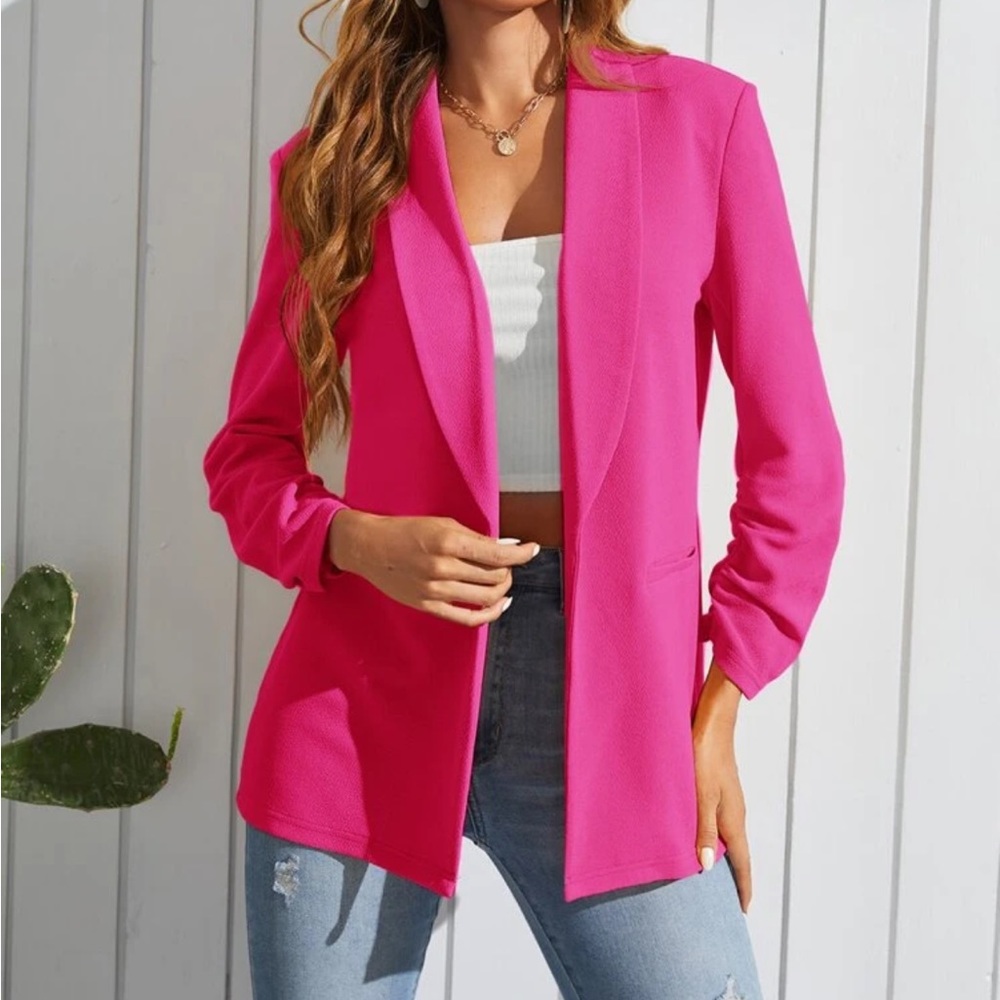 Belle Vere Ruched Blazer